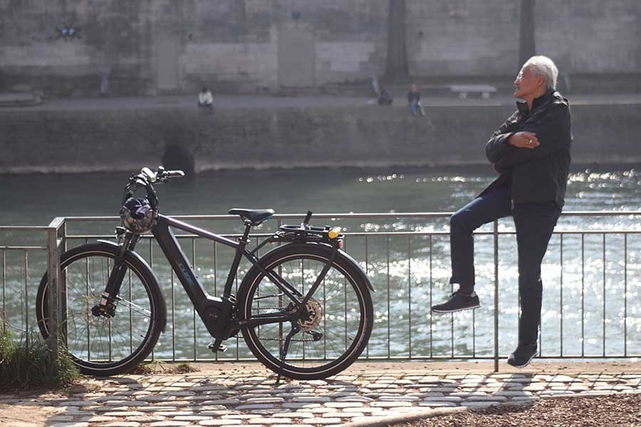 Elevating by the Seine Elevating by the Seine - Photograph by Gavin Cologne-Brookes